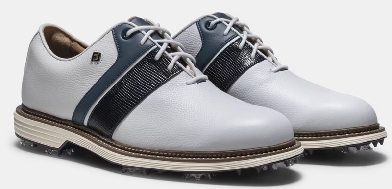 FootJoy Premiere Series Packard męskie buty golfowe, biało/granatowe