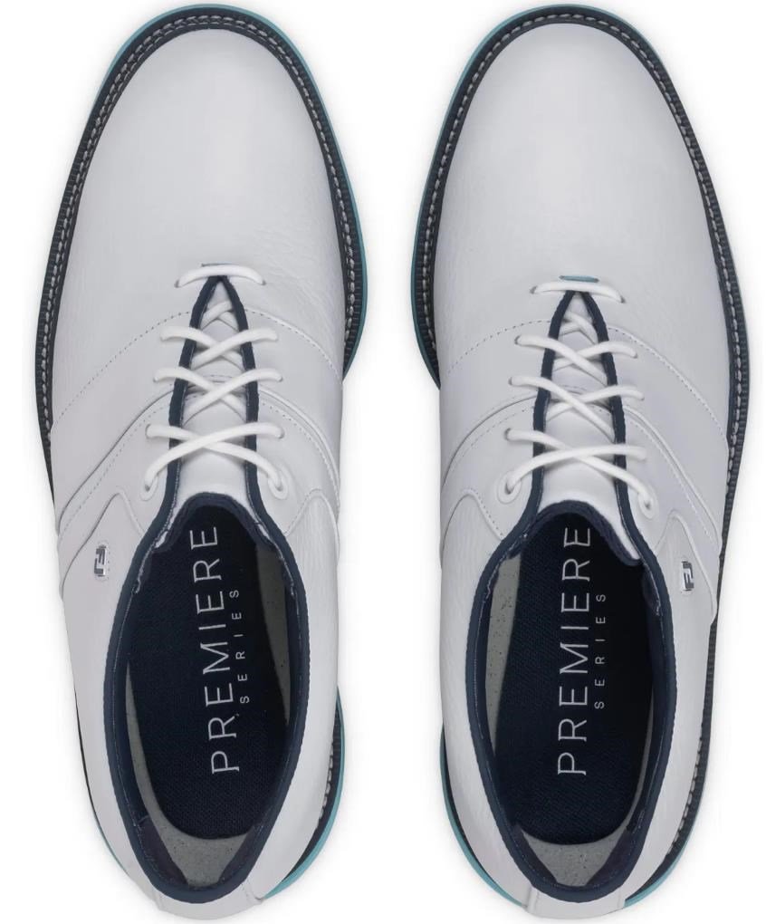 FootJoy Premiere Series Packard męskie buty golfowe, biało/granatowe