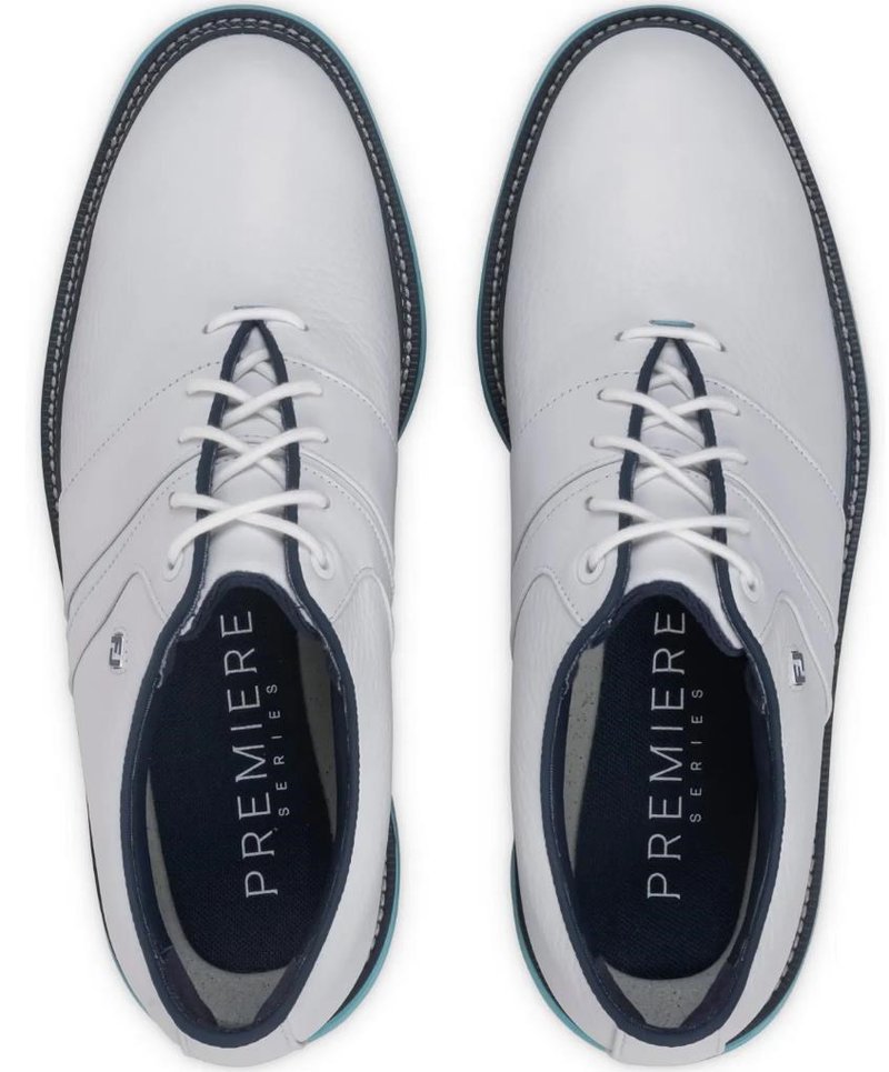 FootJoy Premiere Series Packard męskie buty golfowe, biało/granatowe