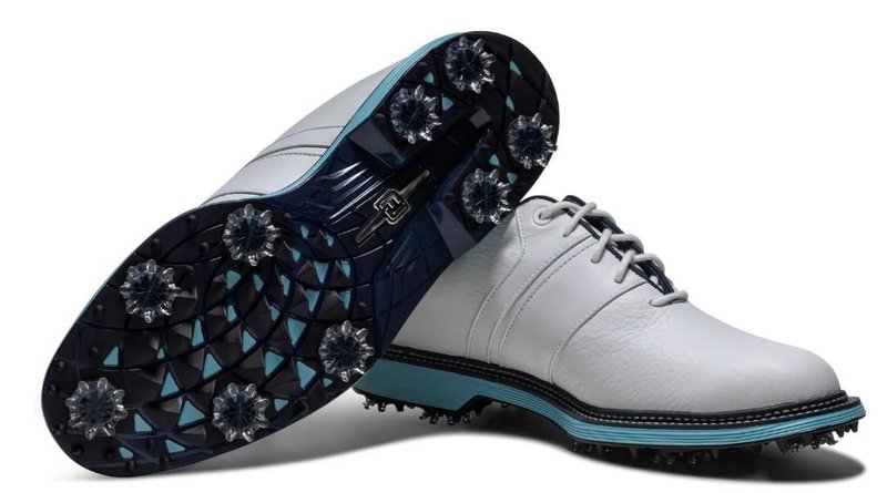 FootJoy Premiere Series Packard męskie buty golfowe, biało/granatowe