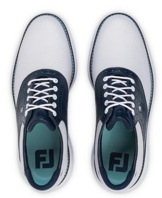FootJoy Traditions męskie buty golfowe, biało/granatowe