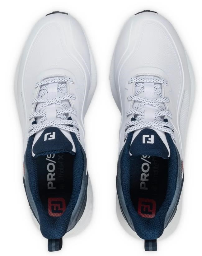 FootJoy Pro/SL męskie buty golfowe, biało/granatowo/czerwone
