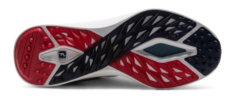 FootJoy Pro/SL męskie buty golfowe, biało/granatowo/czerwone