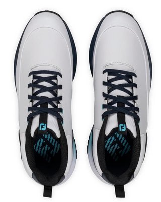 FootJoy Tour Rival męskie buty golfowe, biało/niebieski