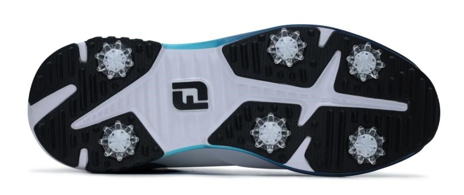 FootJoy Tour Rival męskie buty golfowe, biało/niebieski