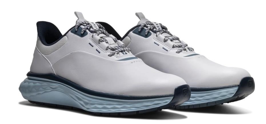 FootJoy Quantum męskie buty golfowe, biało/niebieske
