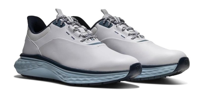 FootJoy Quantum męskie buty golfowe, biało/niebieske