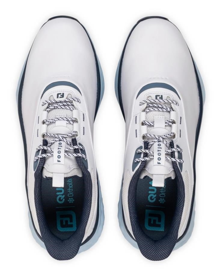 FootJoy Quantum męskie buty golfowe, biało/niebieske