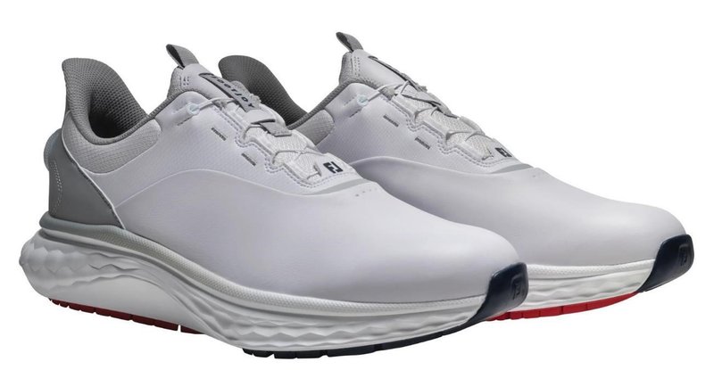 FootJoy Quantum BOA męskie buty golfowe, biało/szare