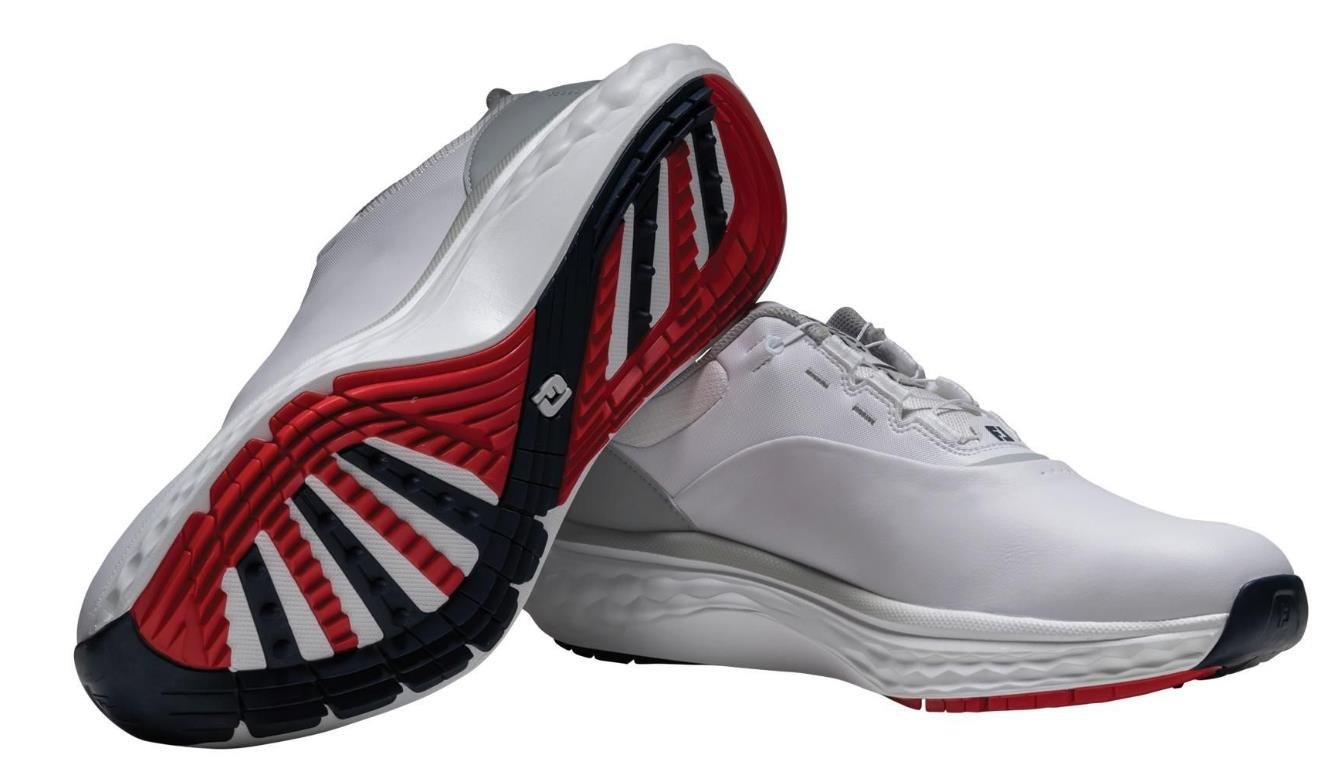 FootJoy Quantum BOA męskie buty golfowe, biało/szare