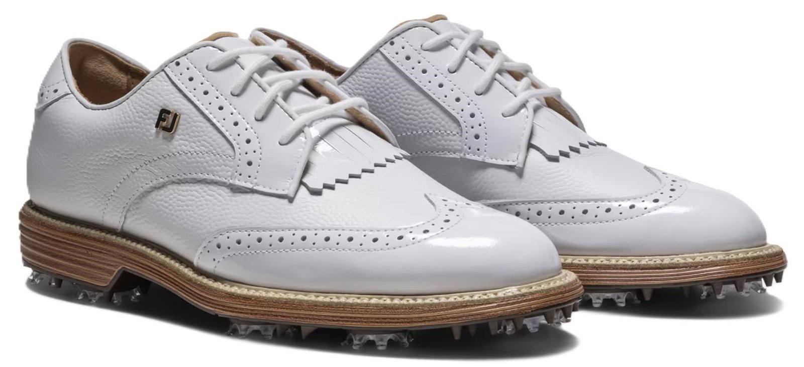 FootJoy Premiere Series - Madison damskie buty golfowe, white/chestnut