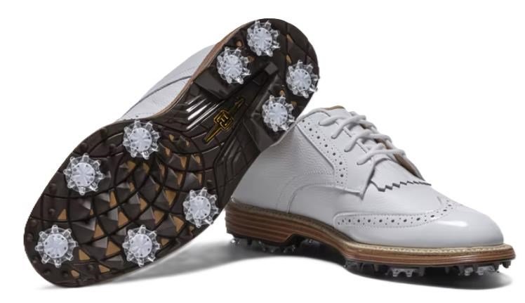 FootJoy Premiere Series - Madison damskie buty golfowe, white/chestnut