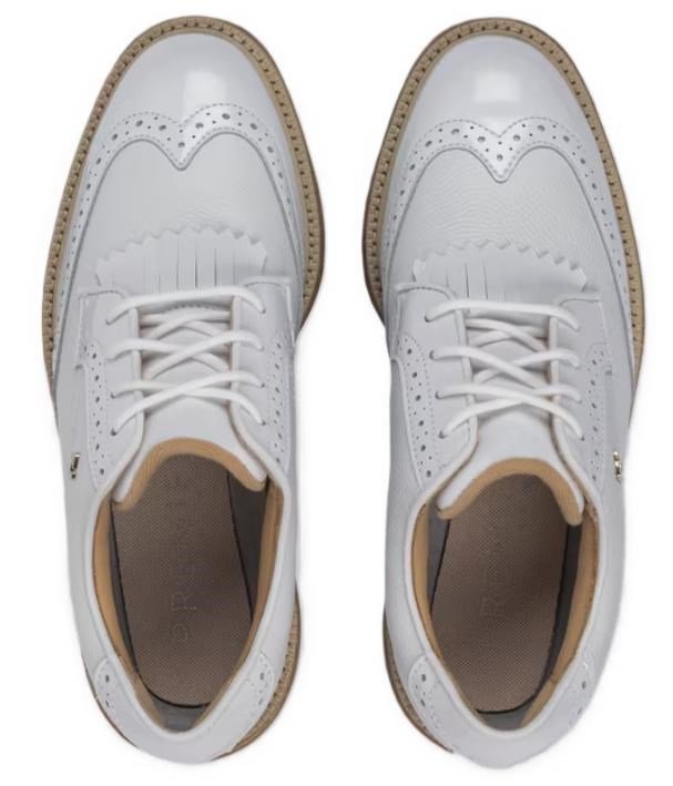 FootJoy Premiere Series - Madison damskie buty golfowe, white/chestnut