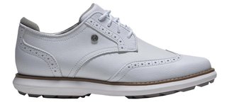 FootJoy Traditions Spikeless damskie buty golfowe, białe