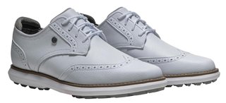 FootJoy Traditions Spikeless damskie buty golfowe, białe