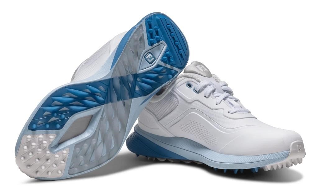FootJoy Pro/SL damskie buty golfowe, biało/niebieski
