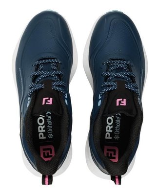 FootJoy Pro/SL damskie buty golfowe, granatowo/białe