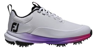FootJoy Tour Rival damskie buty golfowe, biało/srebrno/różowe