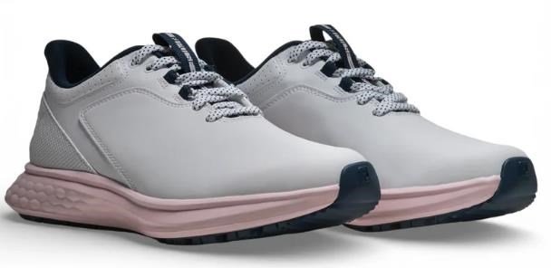 FootJoy Pulse damskie buty golfowe, białe/granatowo/różowe