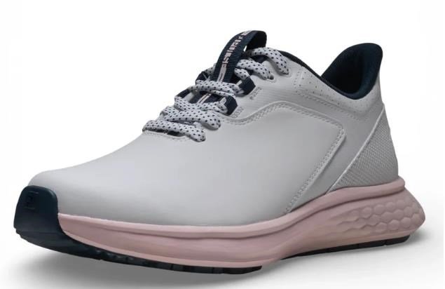 FootJoy Pulse damskie buty golfowe, białe/granatowo/różowe