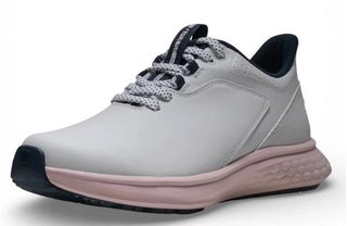 FootJoy Pulse damskie buty golfowe, białe/granatowo/różowe