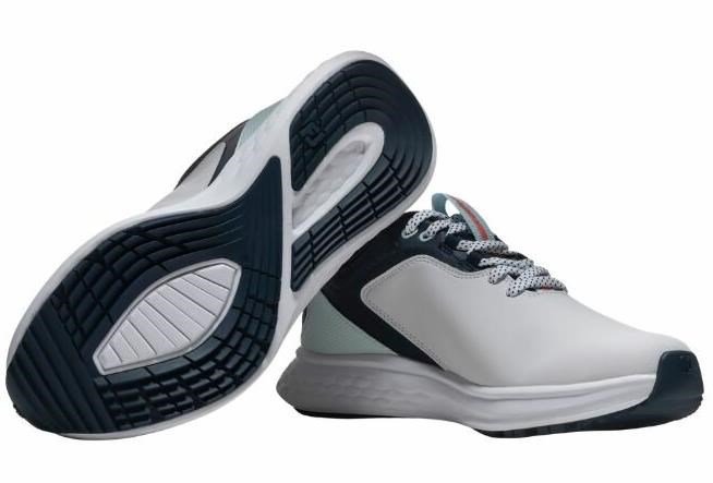 FootJoy Pulse damskie buty golfowe, biało/granatowe