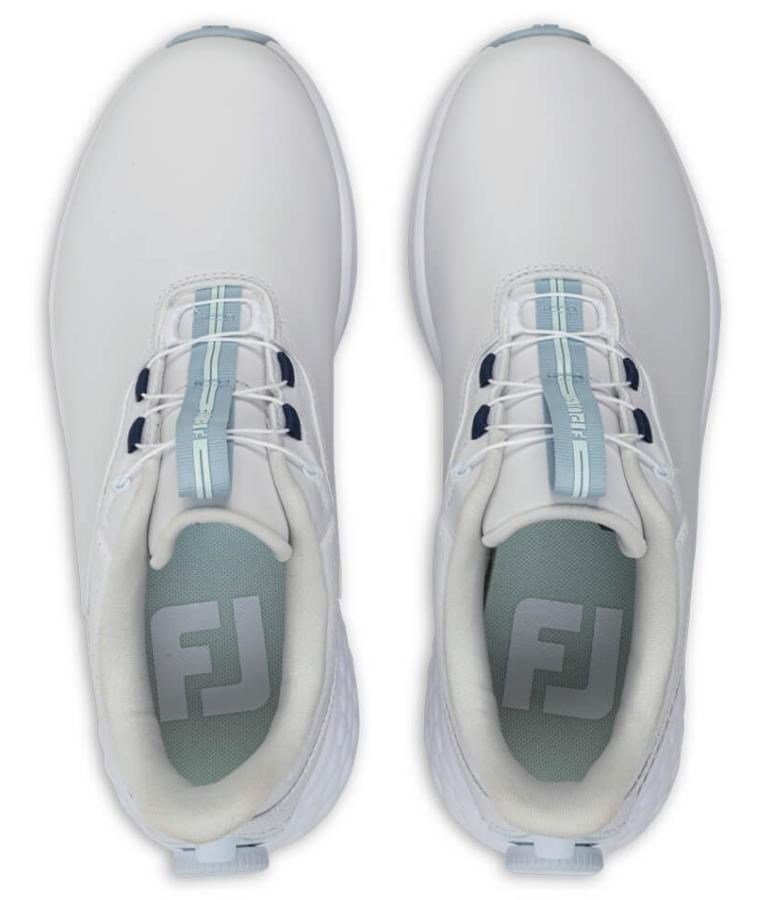 FootJoy Pulse BOA damskie buty golfowe, biało/niebieski