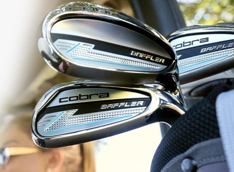 Cobra BAFFLER Black Silver zestaw damskich kijów golfowych