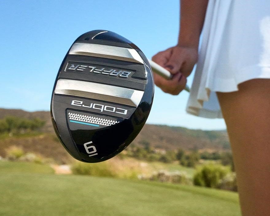 Cobra BAFFLER Black Silver zestaw damskich kijów golfowych