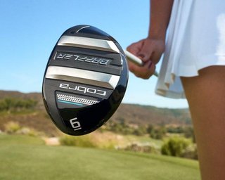 Cobra BAFFLER Black Silver zestaw damskich kijów golfowych