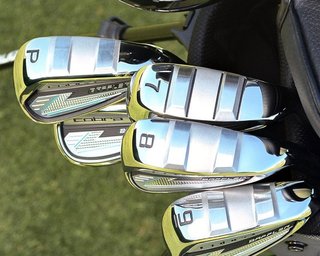 Cobra BAFFLER Black Silver zestaw damskich kijów golfowych