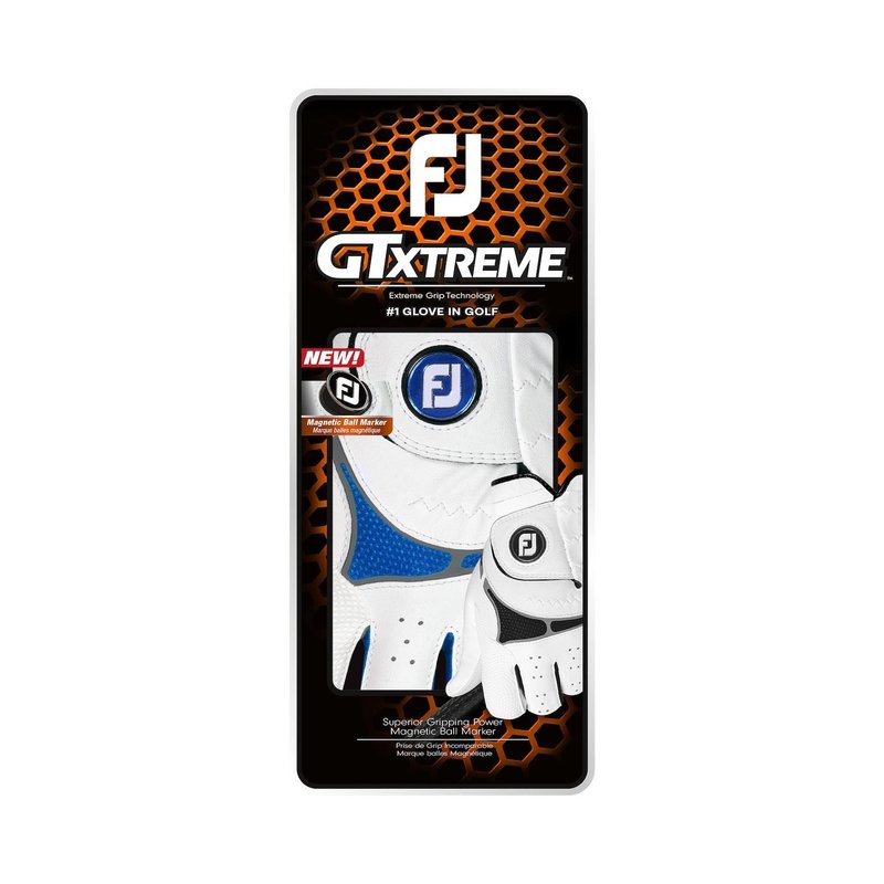 FootJoy GTxtreme męska rękawiczka golfowa, biało/niebieska