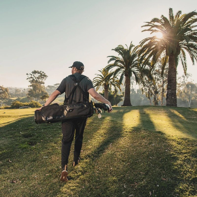 Sunday Golf El Camino pencil bag, czarny