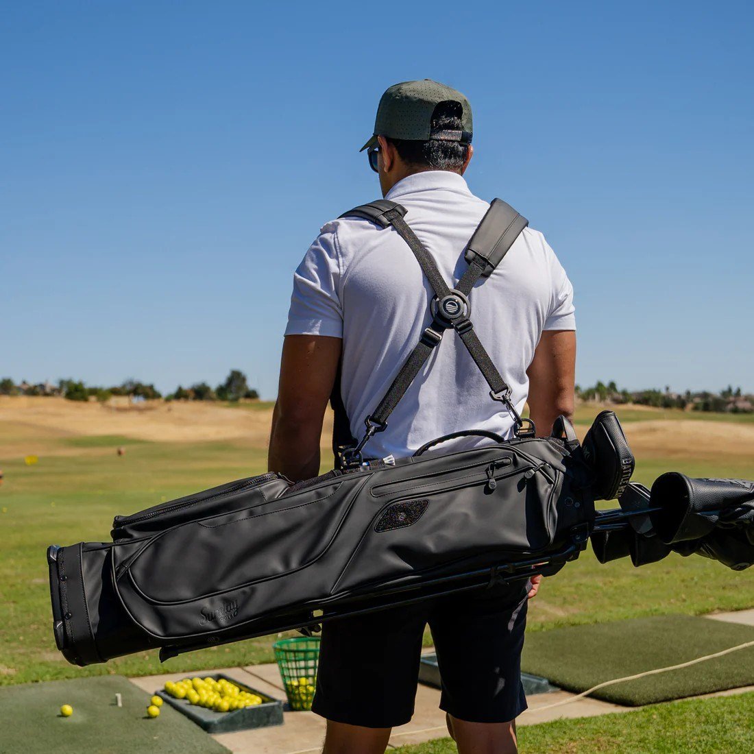 Sunday Golf El Camino S-Class pencil bag, czarny