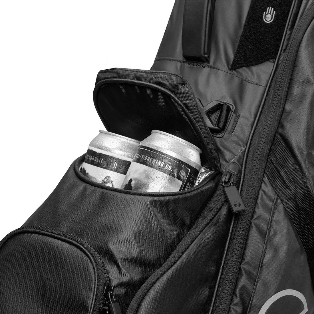 Sunday Golf Ranger stand bag, czarny