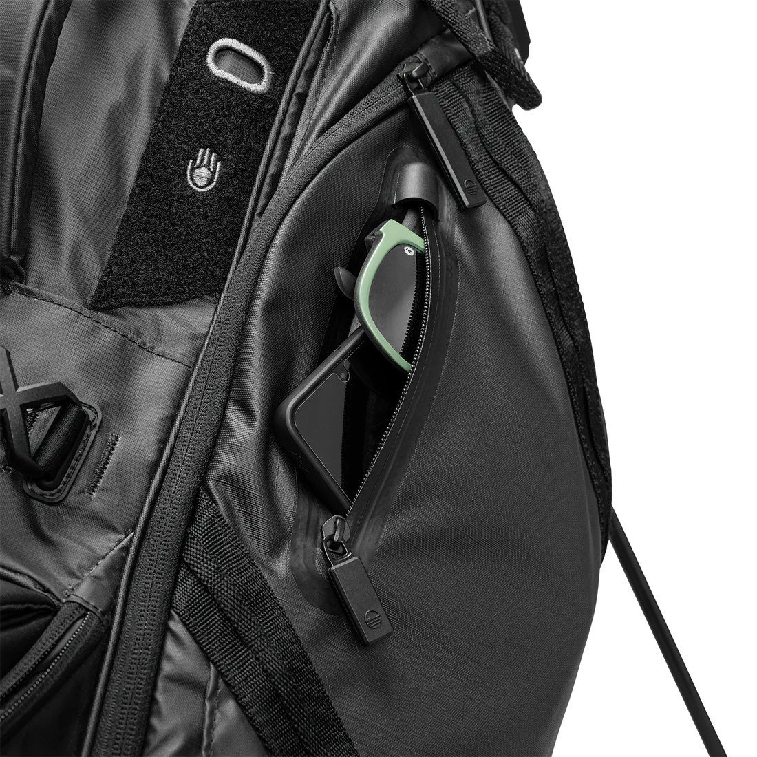 Sunday Golf Ranger stand bag, czarny