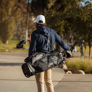 Sunday Golf Ranger stand bag, czarny