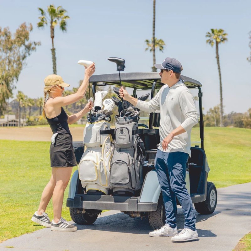 Sunday Golf Big Rig cart bag, szary