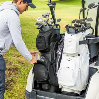 Sunday Golf Big Rig S-Class cart bag, czarny