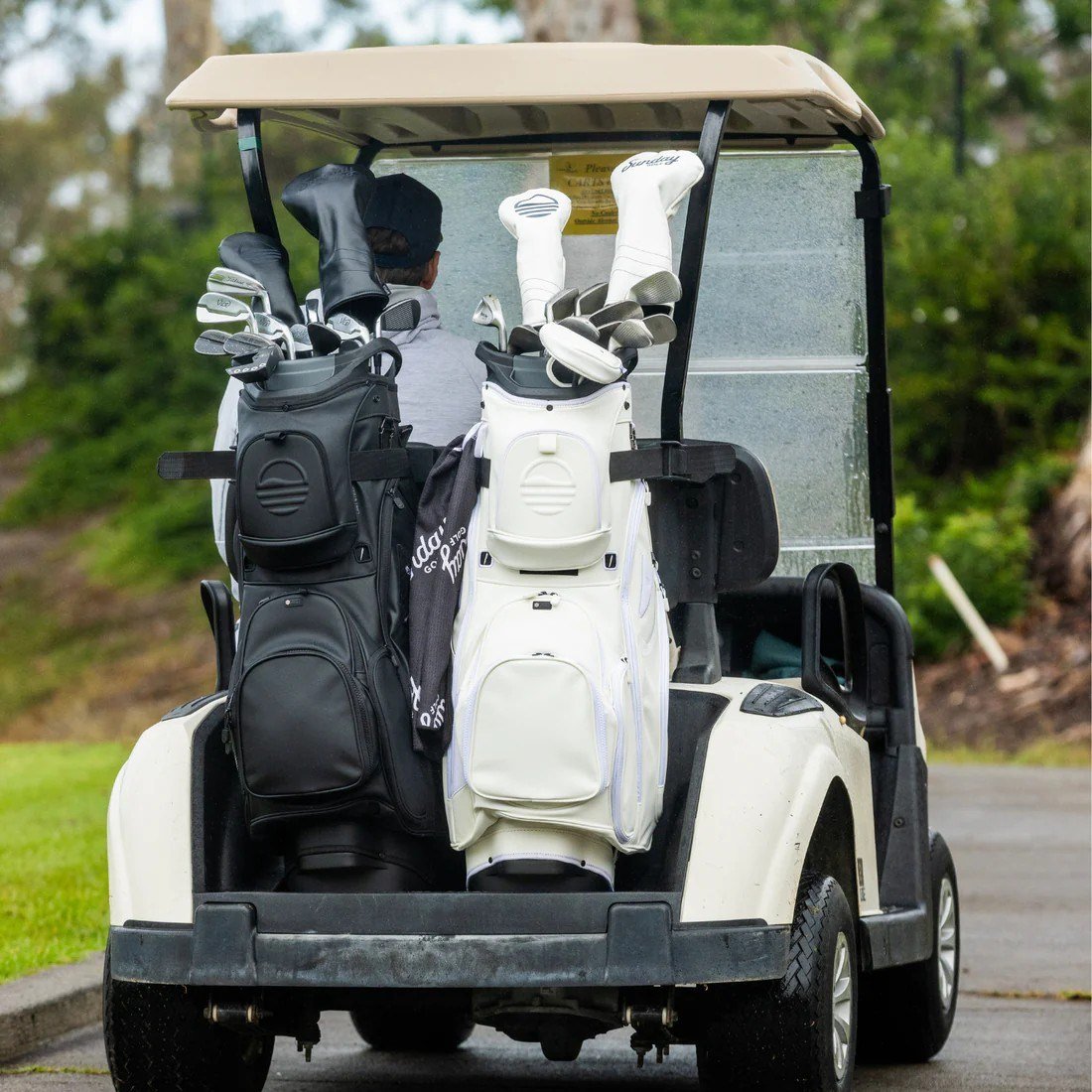 Sunday Golf Big Rig S-Class cart bag, biały