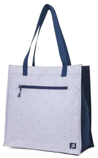 FootJoy Tote torba, navy/dusty lavender print
