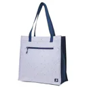 FootJoy Tote torba, navy/dusty lavender print