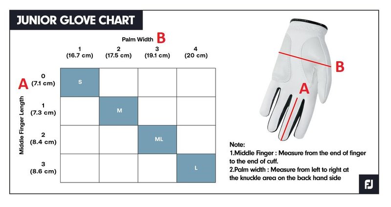 FootJoy FJ Junior rękawiczka golfowa dla dzieci