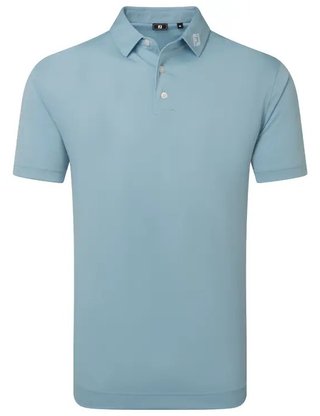 FootJoy Stretch Pique Solid męskie polo, chambray