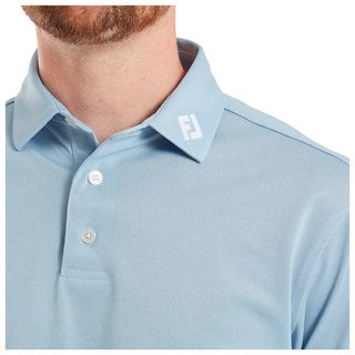 FootJoy Stretch Pique Solid męskie polo, chambray