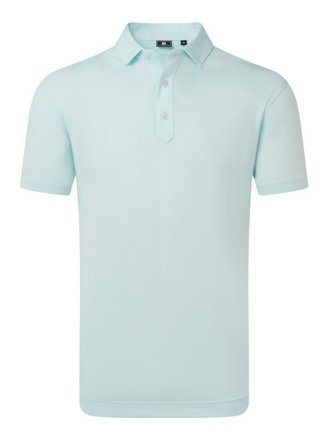 FootJoy Lisle Solid męskie polo, ice blue