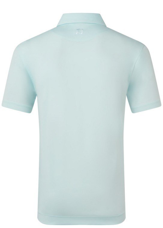 FootJoy Lisle Solid męskie polo, ice blue