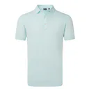FootJoy Lisle Solid męskie polo, ice blue
