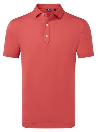 FootJoy Lisle Solid męskie polo, nantucket red