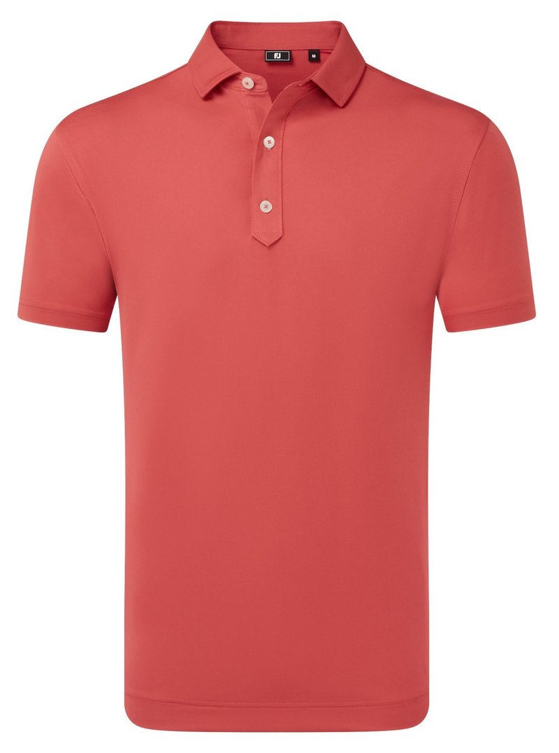 FootJoy Lisle Solid męskie polo, nantucket red